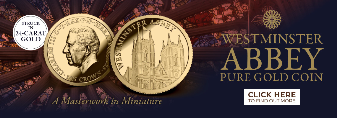 Westminster Abbey Gold Coin