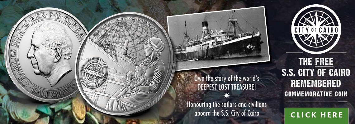 S.S. City of Cairo Remembered Commemorative Coin
