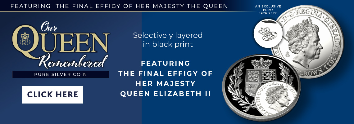 Our Queen Remembered - Pure Silver Crown