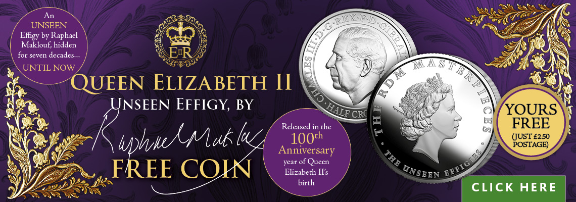 The Raphael Maklouf Masterpiece 'The Unseen Effigy' Free Coin