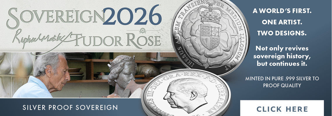 Sovereign 2026 'The Maklouf Masterpiece' Tudor Rose Silver Proof Sovereign