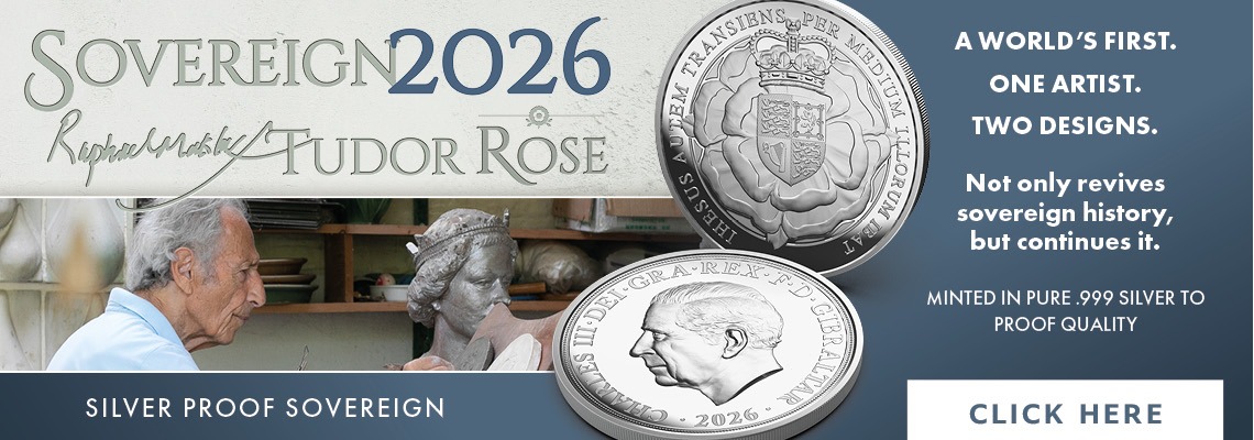 Sovereign 2026 'The Maklouf Masterpiece' Tudor Rose Silver Proof Sovereign