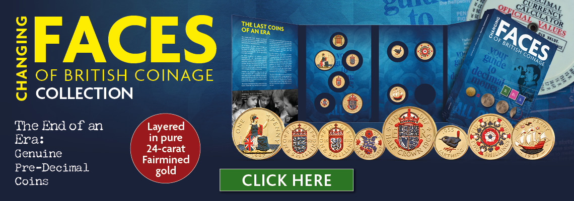 Changing Faces of British Coinage Set