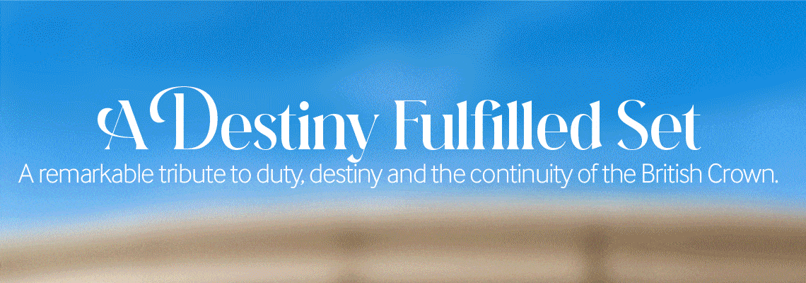A Destiny Fulfilled Coin & Banknote Set