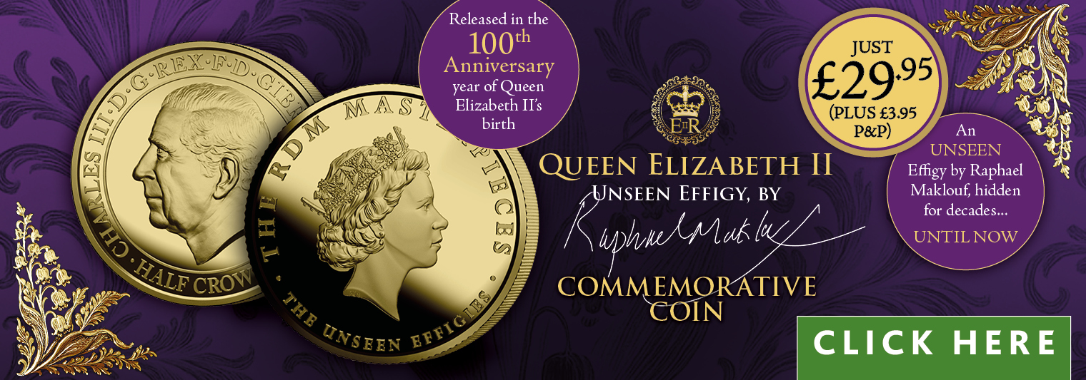 Queen Elizabeth Uneen Effigy Gold Layered Coin