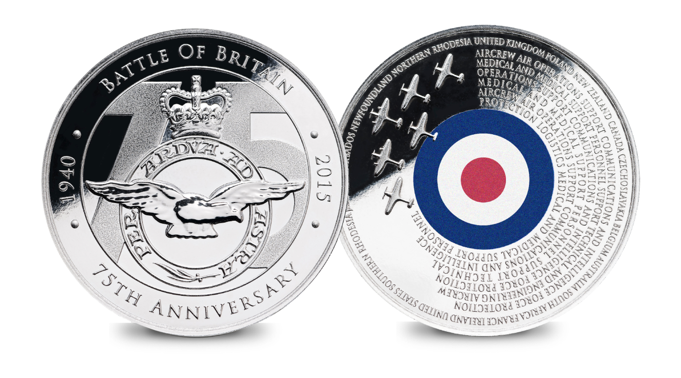 Battle of Britain 75th Anniversary Coin Pictures