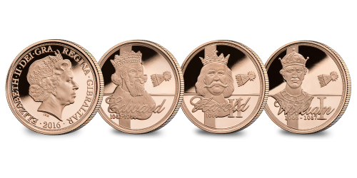 The 1066 Year of The Three Kings Gold Sovereign Set The 1066 Year of The Three Kings Gold Sovereign Set