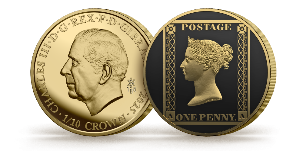   Penny Black 1/10th Coin