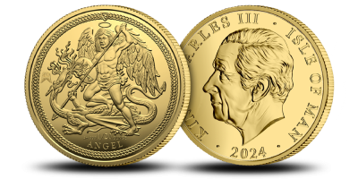 The 2024 '40th Anniversary' Proof Twentieth-Ounce Gold Angel