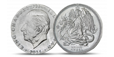 The 2025 'Splash Struck' 1 oz Silver Angel