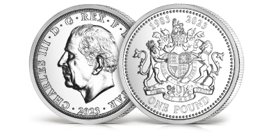 The 40th Anniversary of the One Pound Coin Proof Sterling Silver One Pound