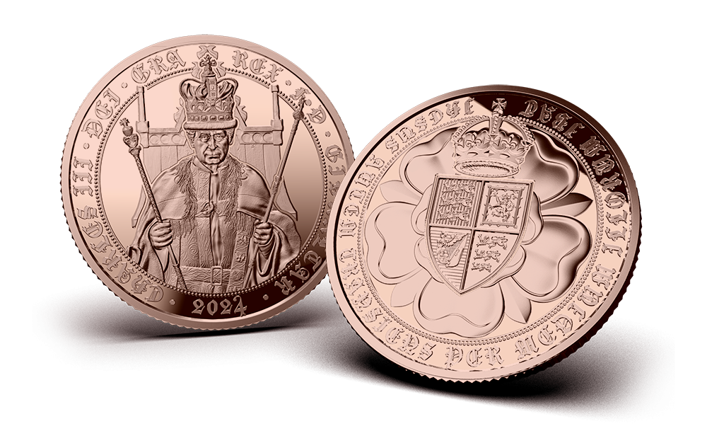 The '535th Anniversary of the Sovereign' Brilliant Uncirculated Gold Quarter Sovereign