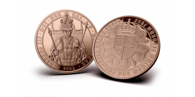 The '535th Anniversary of the Sovereign' Proof Gold Quarter Sovereign