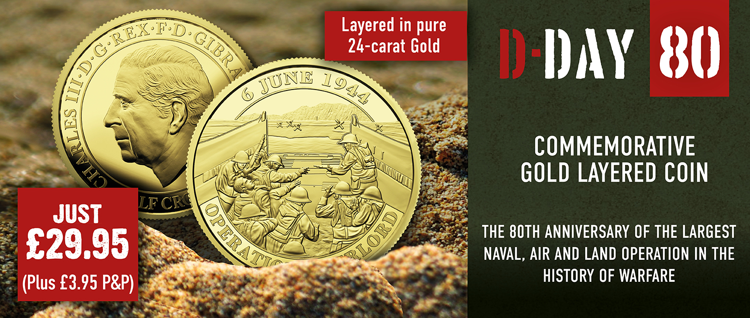 D day coin with free watch hotsell