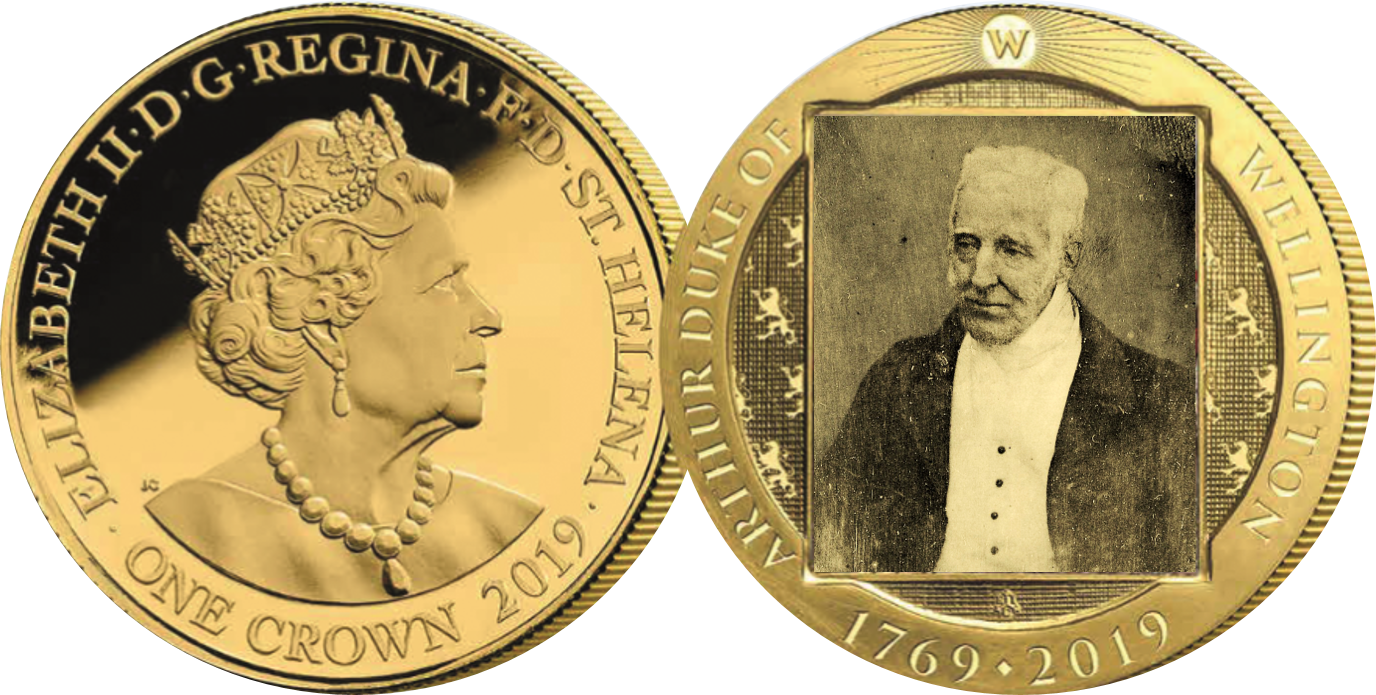 Coin shows The only known photograph of the Duke of Wellington is believed to have been taken on his 75th birthday in 1844.