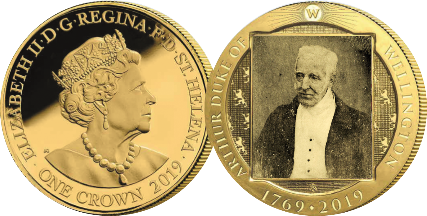 Coin shows The only known photograph of the Duke of Wellington is believed to have been taken on his 75th birthday in 1844. Coin shows The only known photograph of the Duke of Wellington is believed to have been taken on his 75th birthday in 1844.
