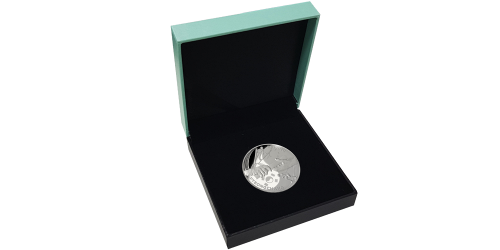 Handover to Beijing silver coin Handover to Beijing silver coin