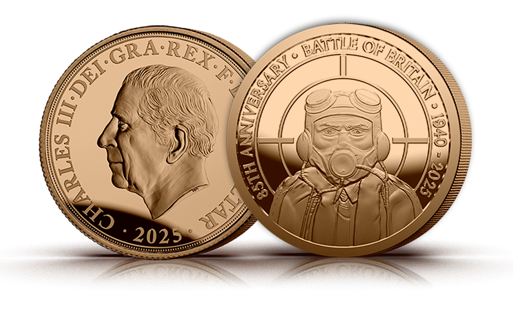 The Battle of Britain 85th Anniversary One-Eighth Gold Proof Sovereign