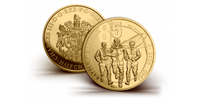 The Official Imperial War Museums '85th Anniversary of The Battle of Britain' Gold Layered Coin