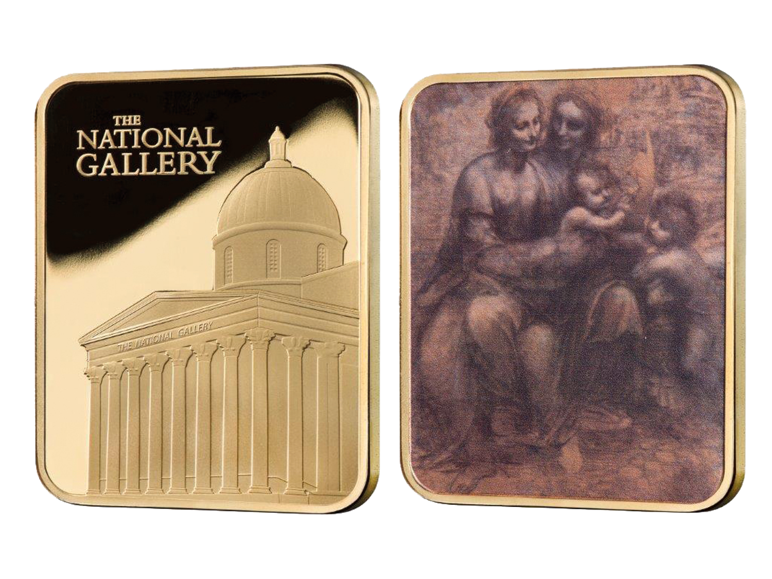The National Gallery Ingots - Cartoon by Leonardo da Vinci Ingot The National Gallery Ingots - Cartoon by Leonardo da Vinci Ingot
