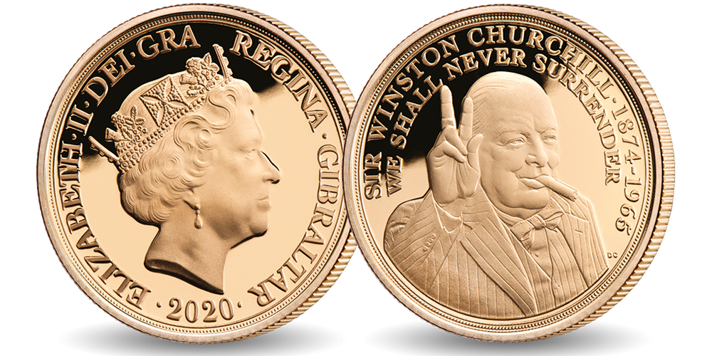 Churchill BU quarter Sovereign Churchill BU quarter Sovereign