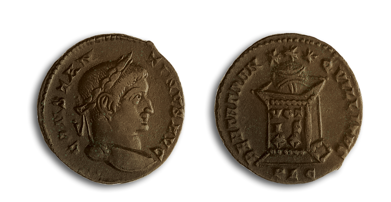 Constantine The Great Bronze Coin Constantine The Great Bronze Coin