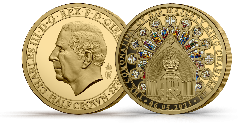 Coronation of King Charles III Gold Layered Coin