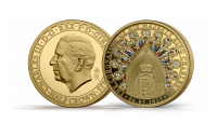 Coronation of King Charles III Gold Layered Coin