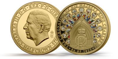 The 'Coronation of King Charles III' Coin Layered in Fairmined Gold