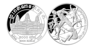 The Countdown to Tokyo (Series 3) 1 oz Pure Silver Commemorative Coin