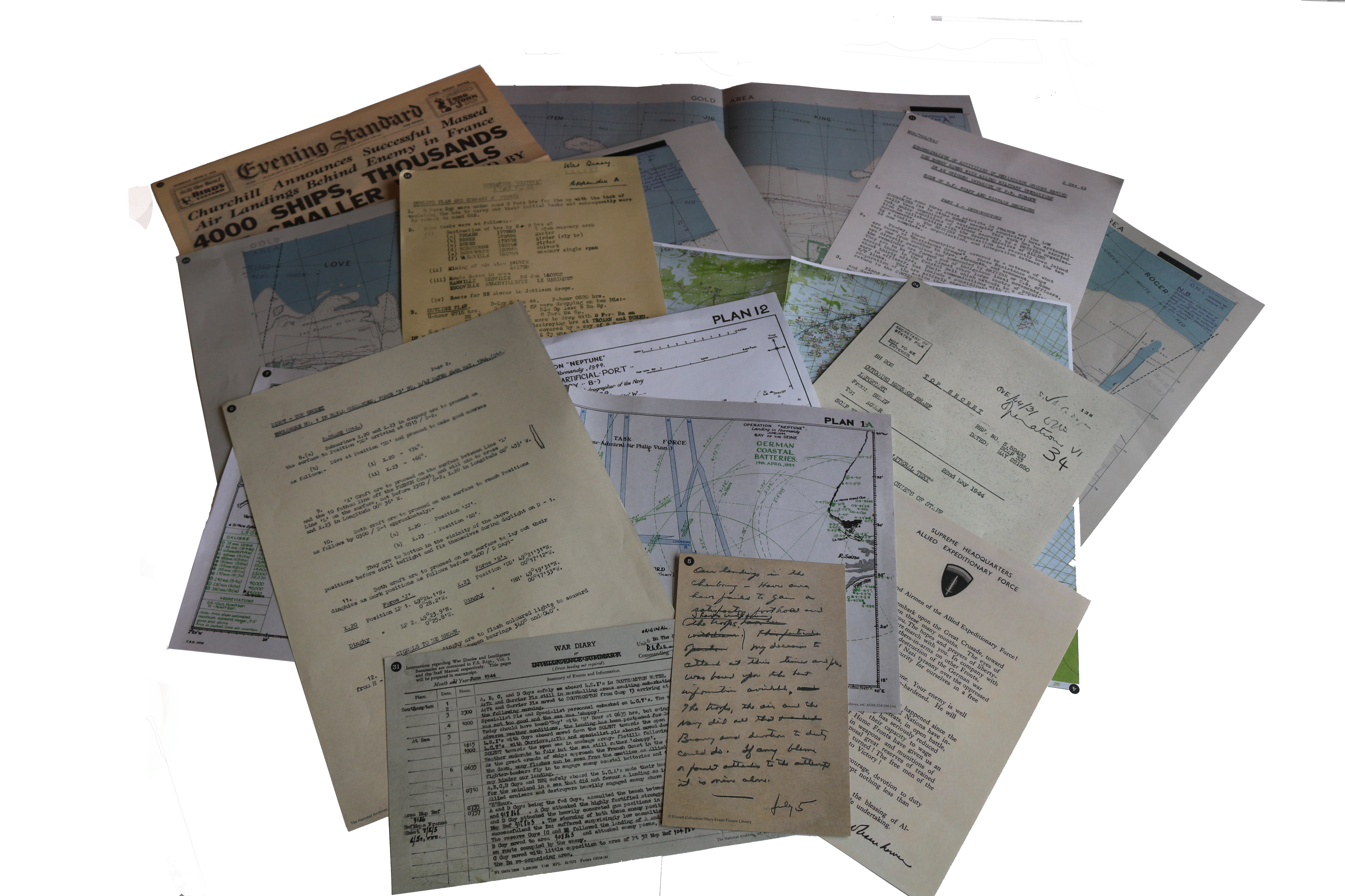 D Day 75 - Mission Pack Documents