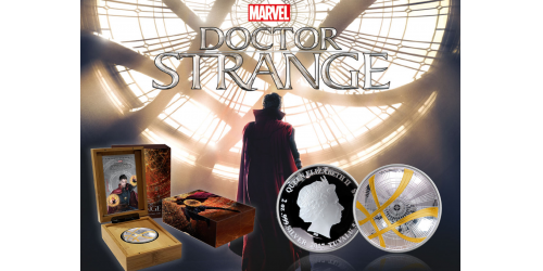 Dr Strange 2 Captain America's 75th Anniversary Shield Coin Dr Strange 2 Captain America's 75th Anniversary Shield Coin