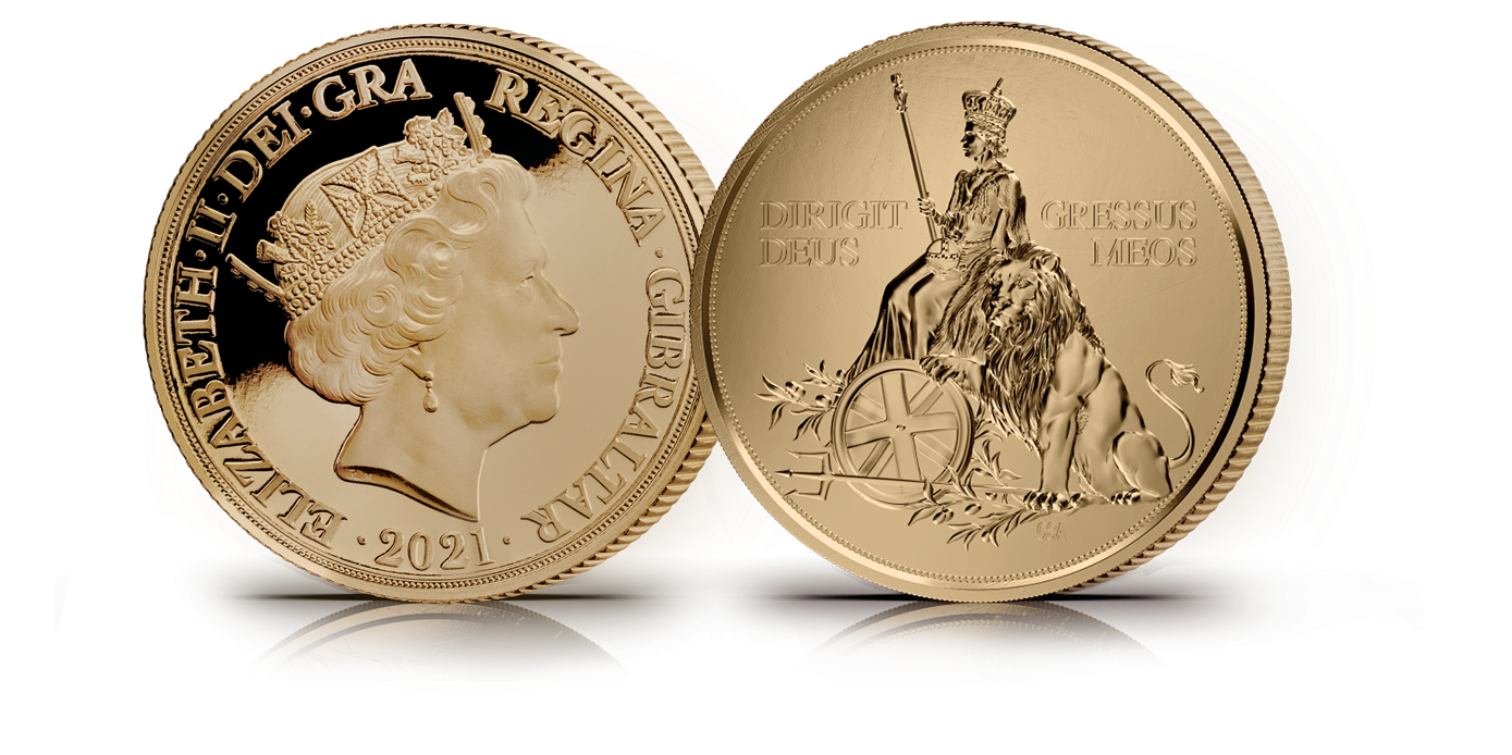 Her Majesty Queen Elizabeth II sits along side a lion which symbolises great beauty, strength and endurance – three attributes shared by our current queen 