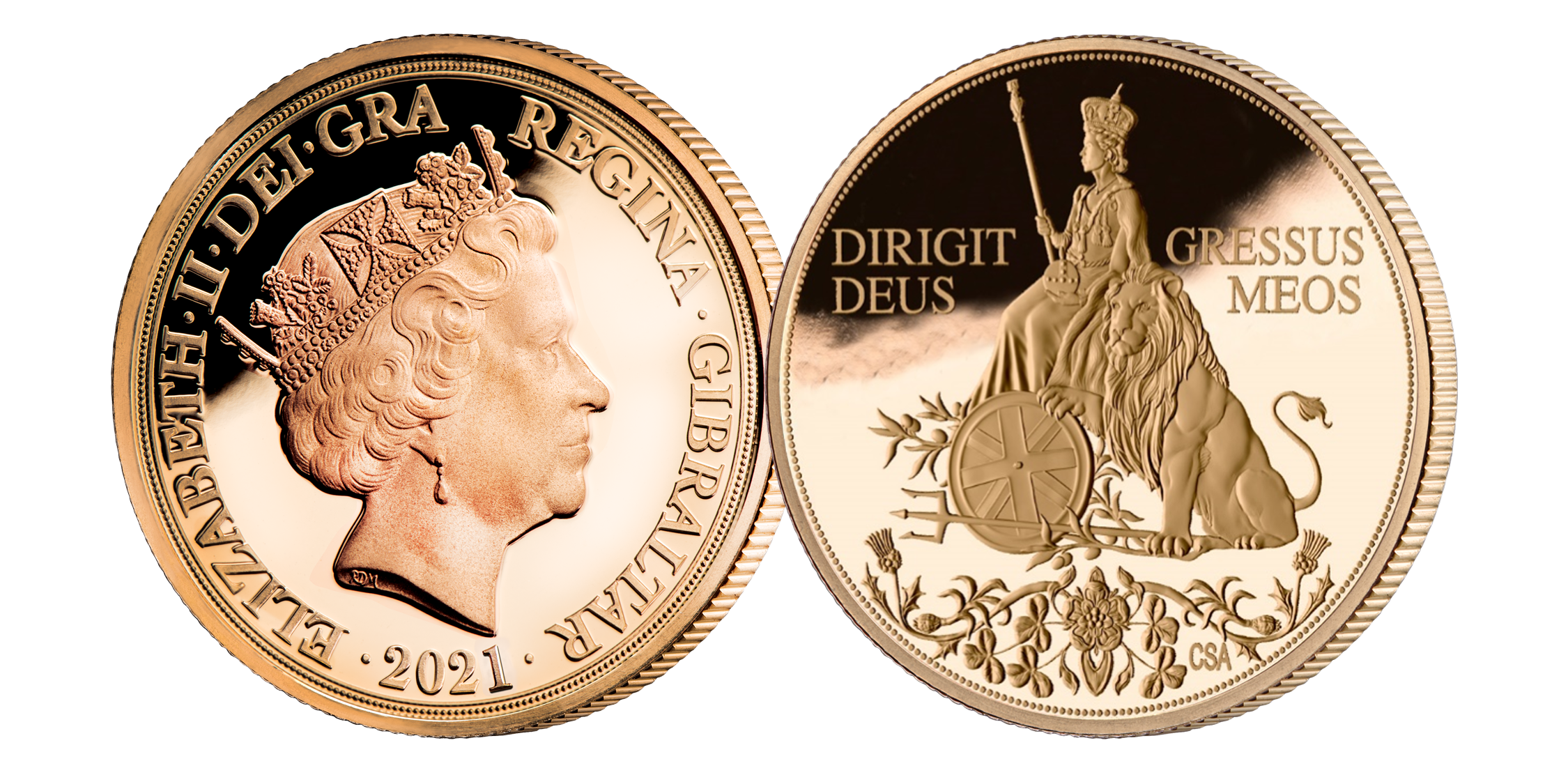 Coin feature Her Majesty Queen Elizabeth II along side a Lion which symbolises great beauty, strength and endurance – three attributes shared by our current Queen herself Coin feature Her Majesty Queen Elizabeth II along side a Lion which symbolises great beauty, strength and endurance – three attributes shared by our current Queen herself