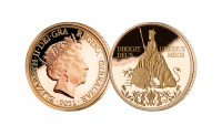 Coin feature Her Majesty Queen Elizabeth II along side a Lion  which symbolises great beauty, strength and endurance – three attributes shared by our current Queen herself
