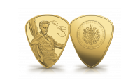 The Official Elvis Presley Fairmined Gold Layered Plectrum Coin