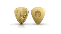 Elvis Presley 24-carat Gold Plectrum Coin