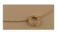 The Forget-Me-Not 'Wreath' 9-carat Gold Necklace