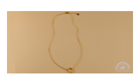 The Forget-Me-Not 'Wreath' Silver Necklace Layered in Fairmined Gold