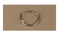The Forget-Me-Not 'Wreath' Silver Brooch
