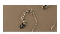 The Forget-Me-Not 'Wreath' Silver Bracelet