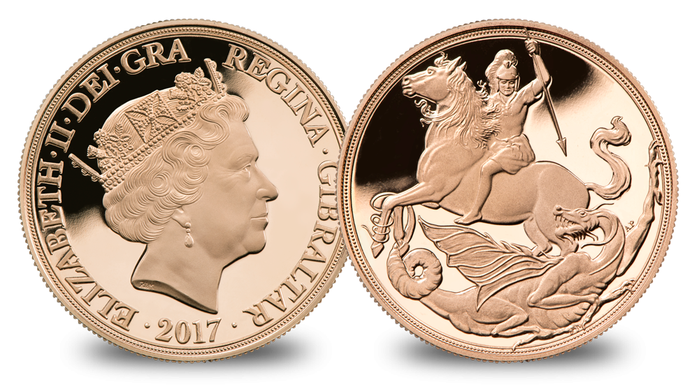 The 200th Anniversary of the 'Saint George and the Dragon' design on a Gold Sovereign The 200th Anniversary of the 'Saint George and the Dragon' design on a Gold Sovereign