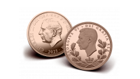 The George VI 'The Unexpected Sovereign' Proof Gold Quarter Sovereign
