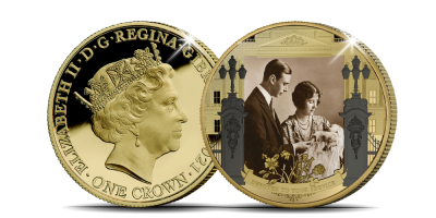 The Her Majesty: A Life in Pictures - Her Birth Coin