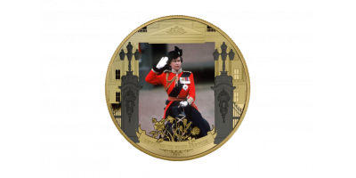 Her Majesty A life in pictures - 'Her Other Love' Fairmined Gold layered Coin