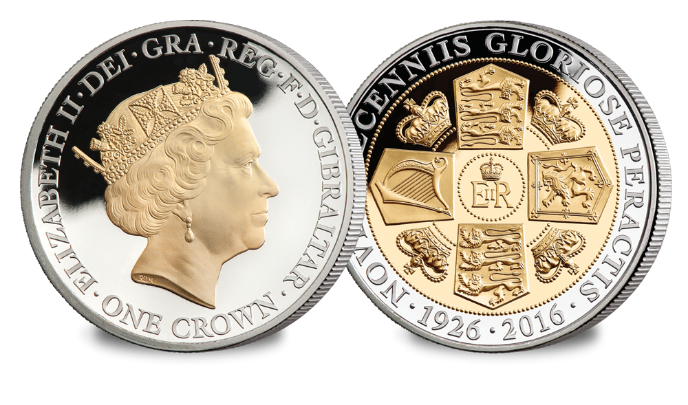Her Majesty's 90th Birthday Crown Coin by Raphael Maklouf Her Majesty's 90th Birthday Crown Coin by Raphael Maklouf