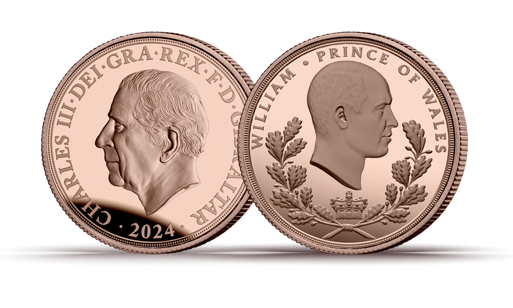  The House Of Windsor 'William' Proof Gold Quarter Sovereign