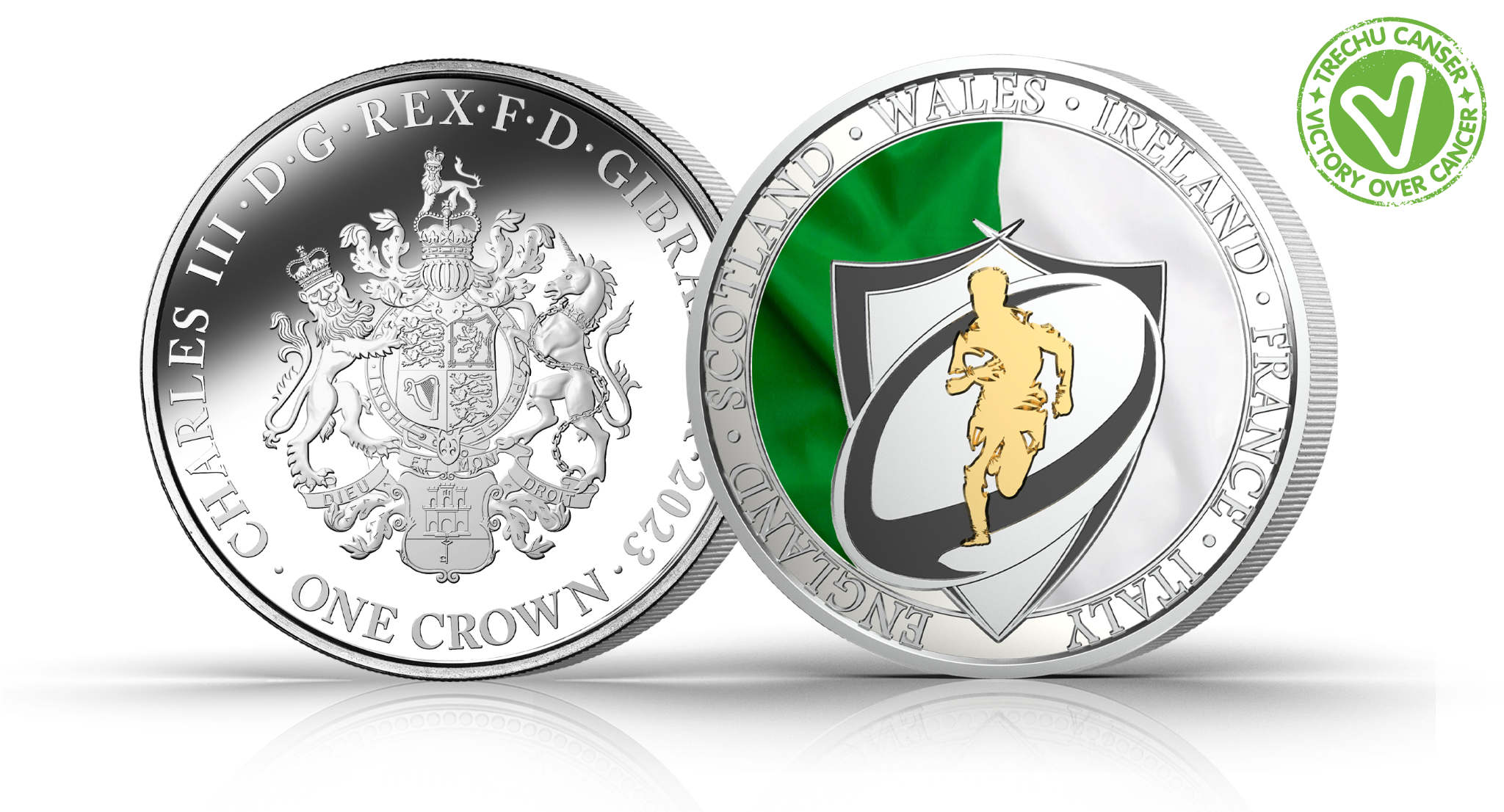 Ireland: Six Nations Rugby Coin Ireland: Six Nations Rugby Coin