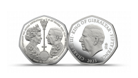 The Coronation of King Charles III Base Metal Fifty Pence