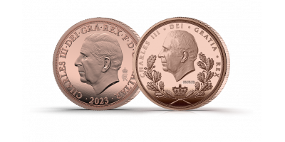 The 'House of Windsor: King Charles III' Proof Gold Quarter Sovereign